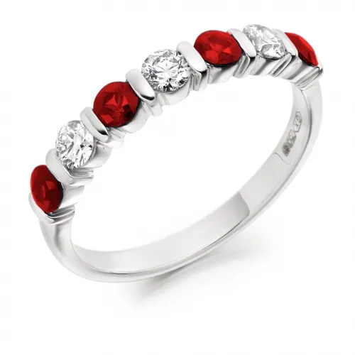 0.49ct Ruby Gold Rings